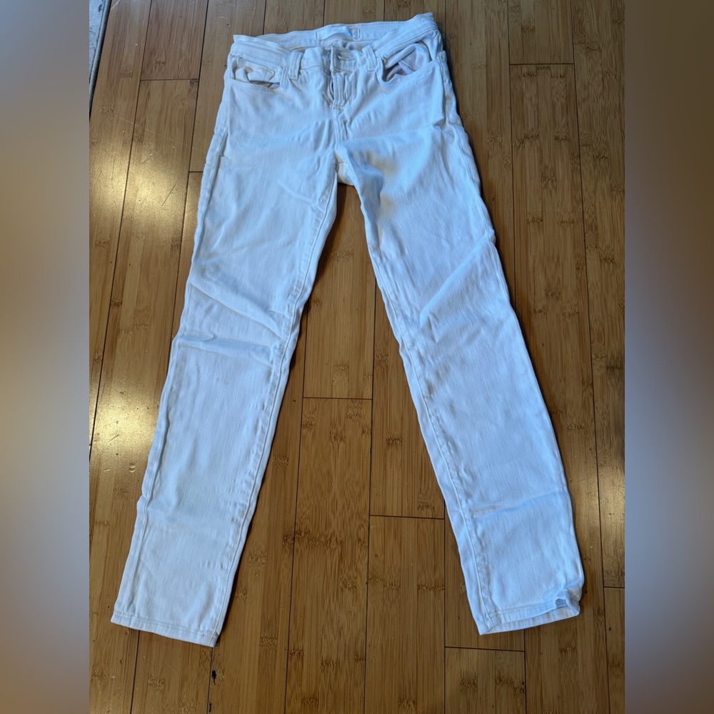 J Brand Women’s Crisp White Skinny Jeans
